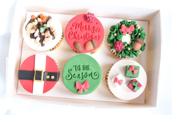 Classic Christmas Cupcakes