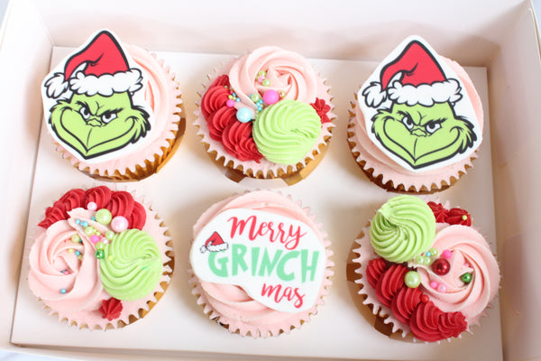 Grinch Cupcakes