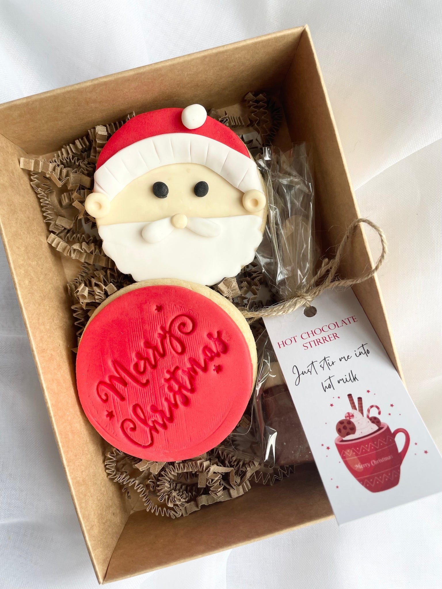 Teacher Gift  - hot chocolate & biscuit box